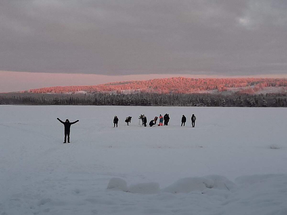 Дома для отпуска Puolukkamaan Pirtit Cottages Lampsijärvi-20