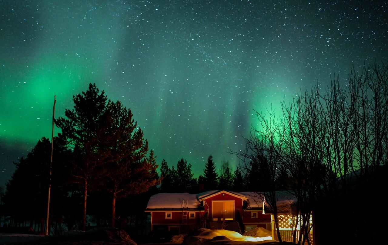 Дома для отпуска Puolukkamaan Pirtit Cottages Lampsijärvi