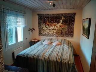 Дома для отпуска Puolukkamaan Pirtit Cottages Lampsijärvi Коттедж с 2 спальнями и общей ванной комнатой-11
