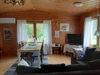 Дома для отпуска Puolukkamaan Pirtit Cottages Lampsijärvi Коттедж с 1 спальней-4