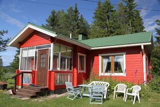 Дома для отпуска Puolukkamaan Pirtit Cottages Lampsijärvi Коттедж с 1 спальней-11