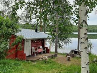 Дома для отпуска Puolukkamaan Pirtit Cottages Lampsijärvi Коттедж с 1 спальней-25